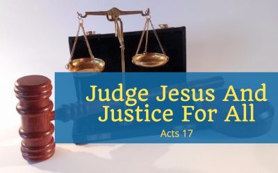 Judge Jesus And Justice For All