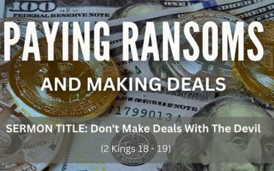 Don’t Make Deals With The Devil