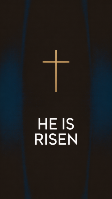 Easter He Is Risen Christian Phone Wallpaper V4 - Free Christian Wallpaper