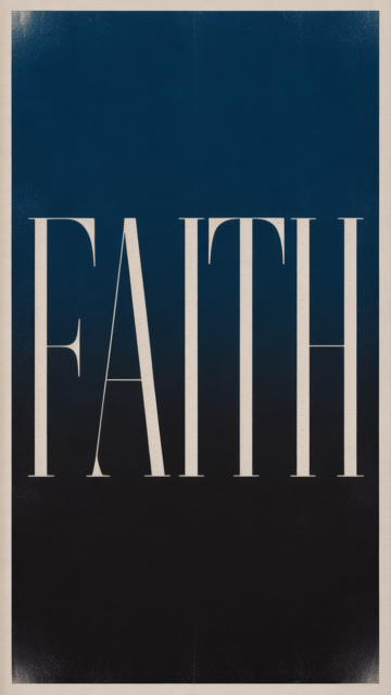 Faith Bold Dark Christian Phone Background V4 - Free Christian Wallpaper