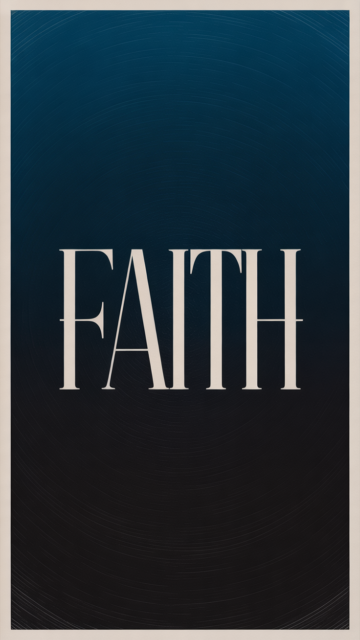 Faith Bold Midnight Phone Wallpaper V3 - Free Christian Wallpaper