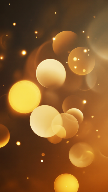 Golden Bokeh Christian Phone Background V4 - Free Christian Wallpaper