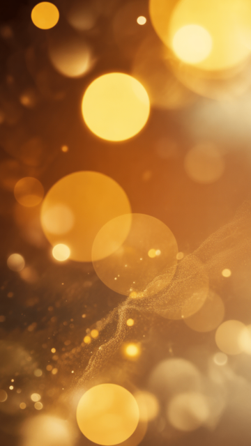 Golden Bokeh Phone Background Christian V4 - Free Christian Wallpaper