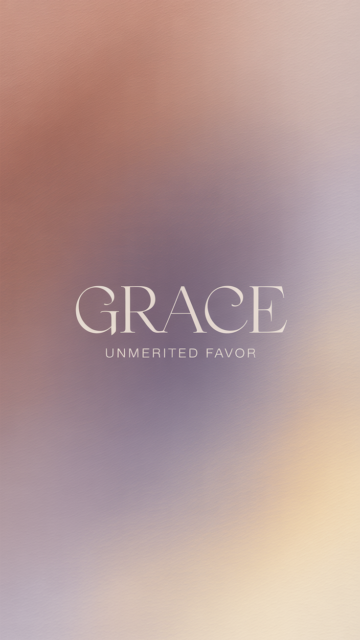 Grace Pastel Christian Phone Wallpaper V2 - Free Christian Wallpaper