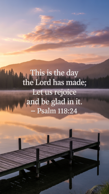 This Is The Day The Lord Has Made Psalm 118 24 Phone Wallpaper V2 - Free Christian Wallpaper