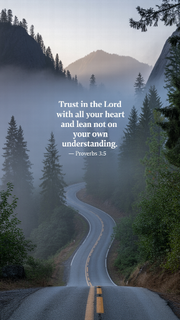 Trust Proverbs 3 5 Lean Not Understanding Phone Wallpaper V1 - Free Christian Wallpaper