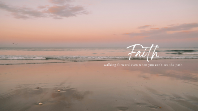 Faith Walking Forward Beach Sunset Christian - Free Christian Wallpaper
