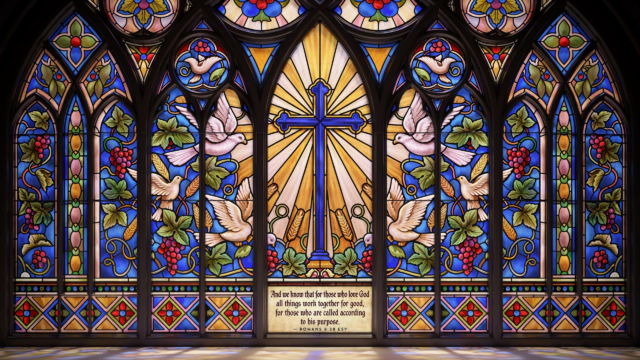 High Level Description An Ornate Gothic Christian - Free Christian Wallpaper