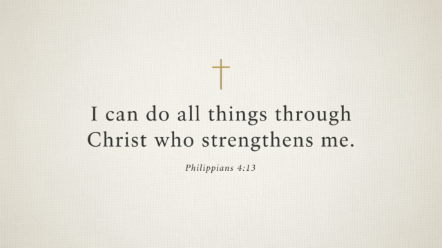 I Can Do All Things Christ Strengthens Me Philippians - Free Christian Wallpaper